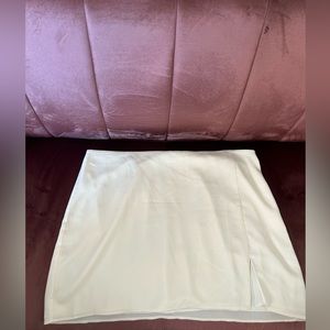 Abercrombie White Mini Skirt